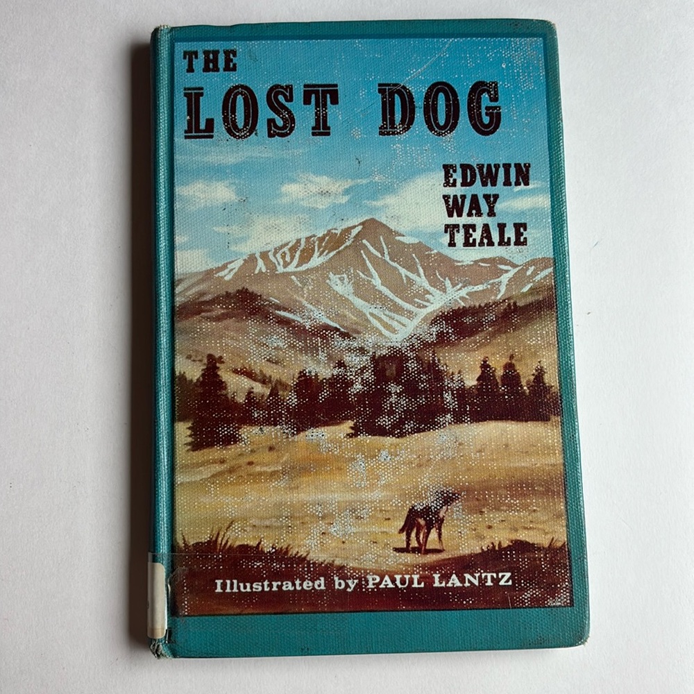 Rare Vintage The Lost Dog Hardcover Book by Edwin Way Teale